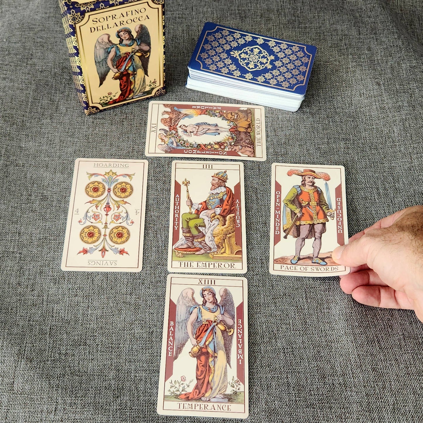 Soprafino Dellarocca Tarot Cards Deck