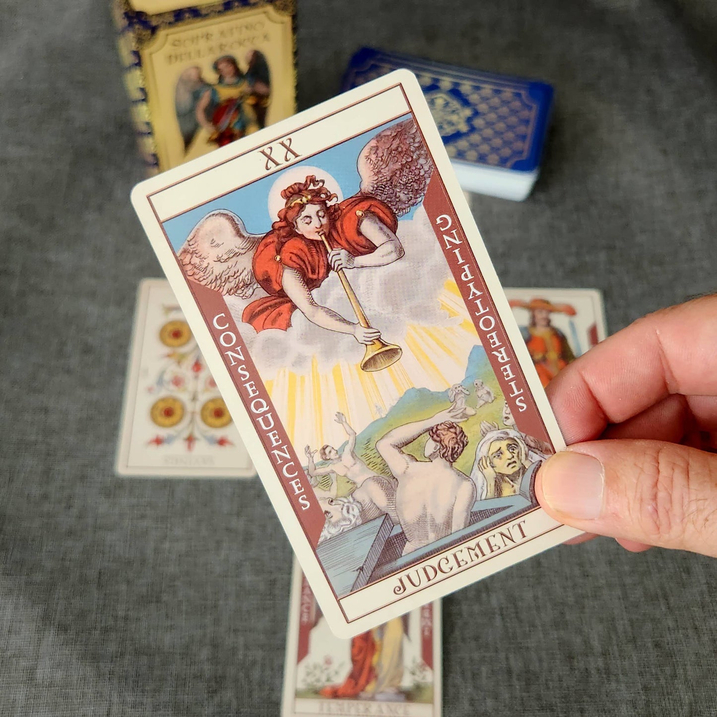 Soprafino Dellarocca Tarot Cards Deck