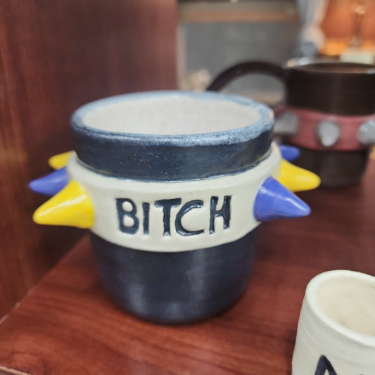 Spiked Mug | BITCH | Bitchware Ceramics