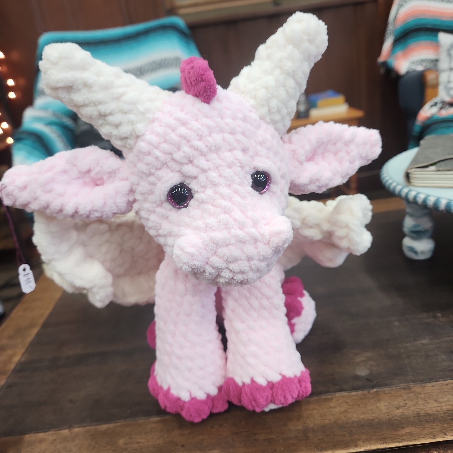 Crochet Creatures - Dragon | Pink
