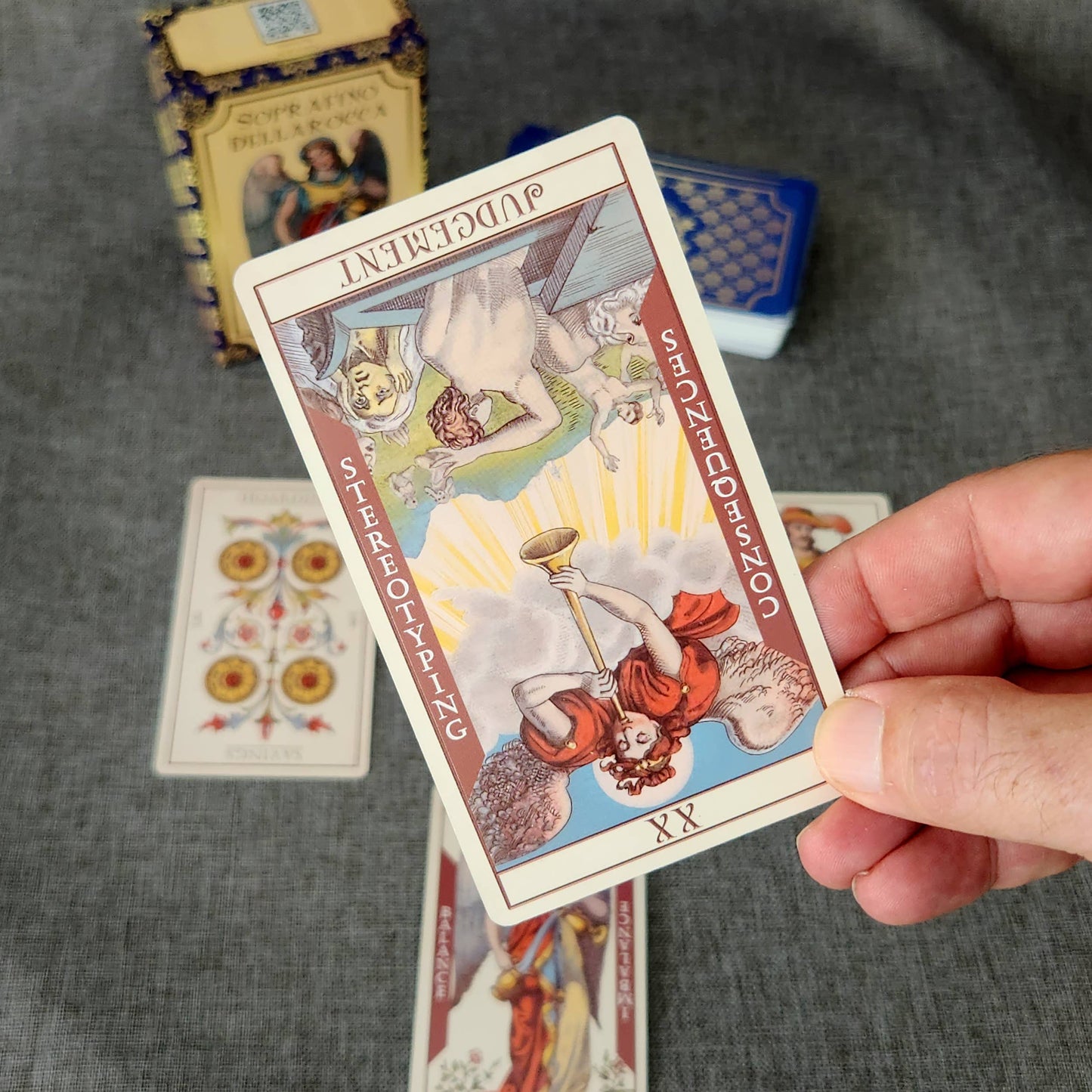 Soprafino Dellarocca Tarot Cards Deck
