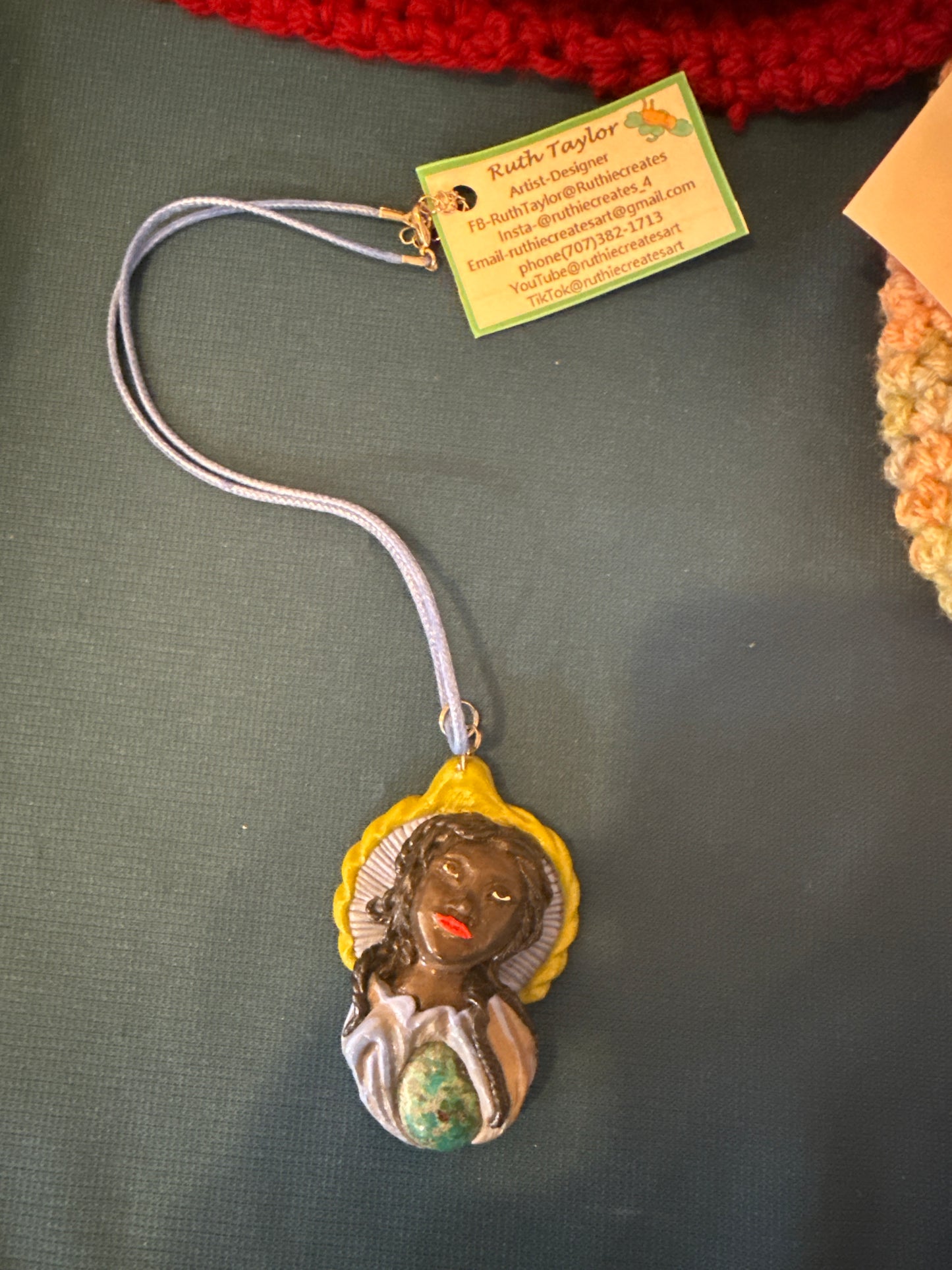 Clay Necklace-Ruth Taylor