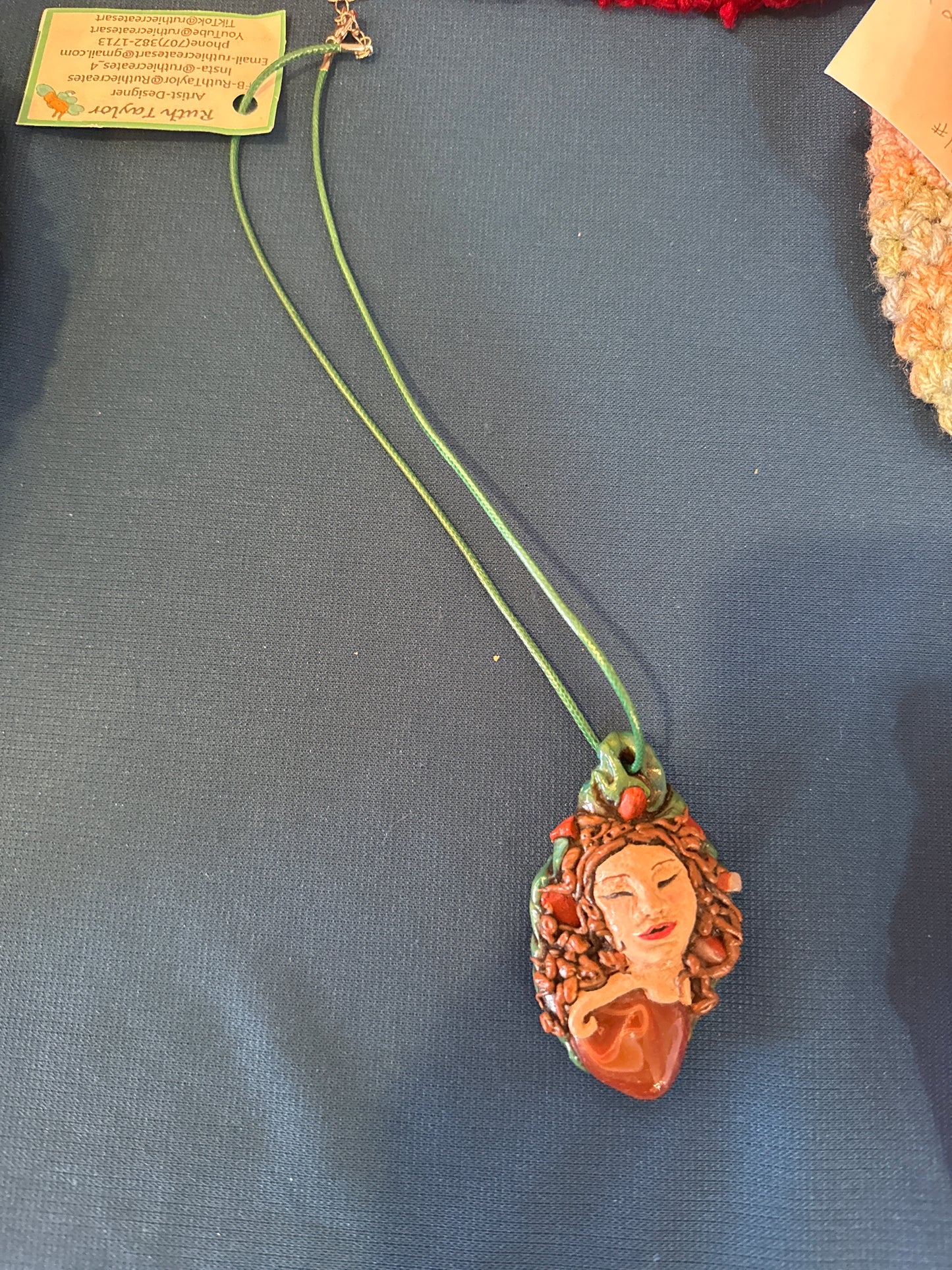 Clay Necklace-Ruth Taylor