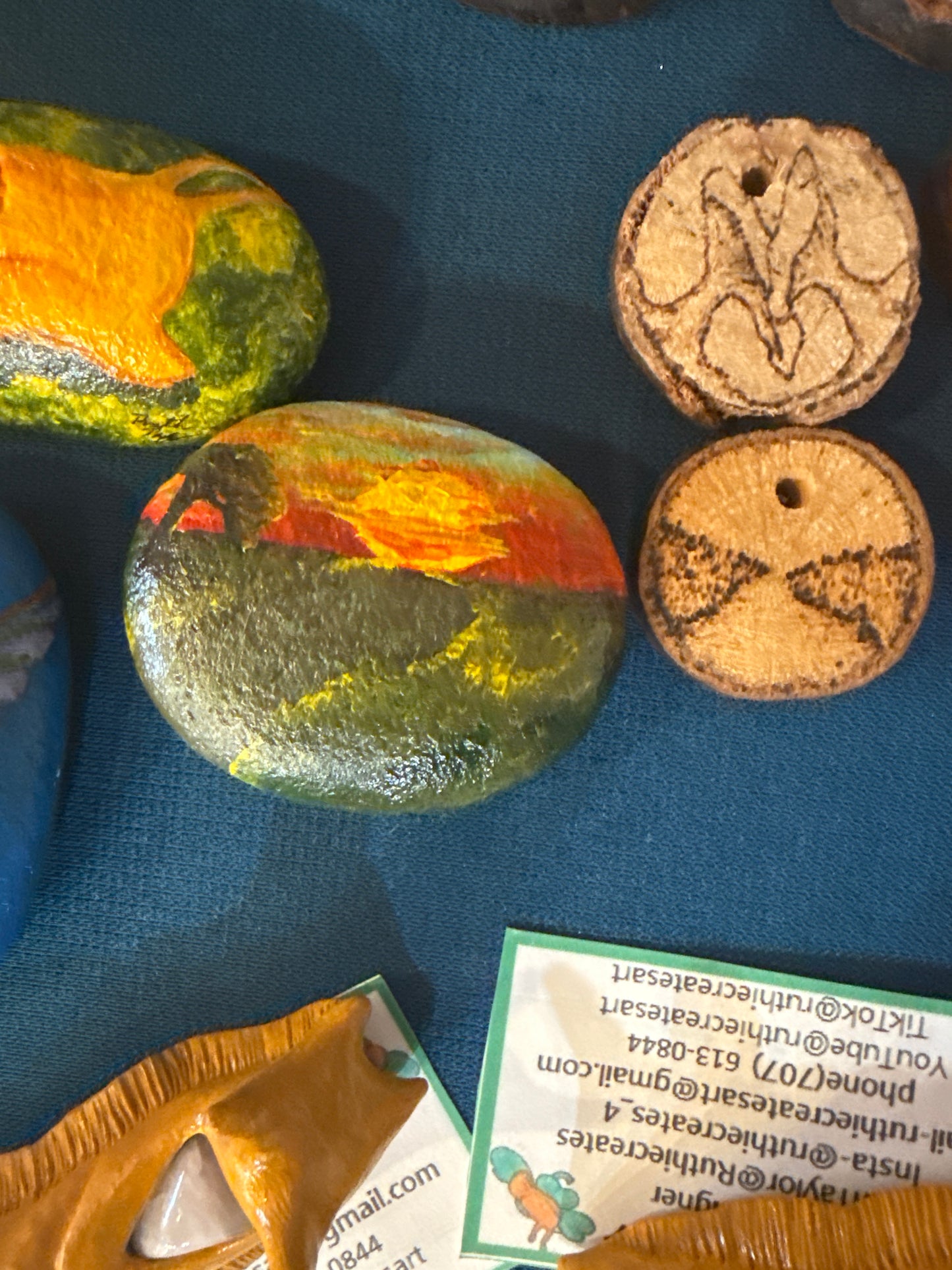Painted rocks