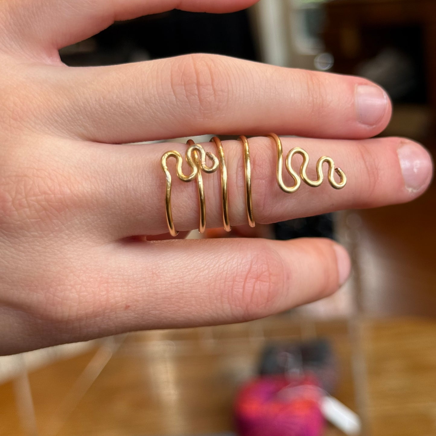 Sakura Beads Rings