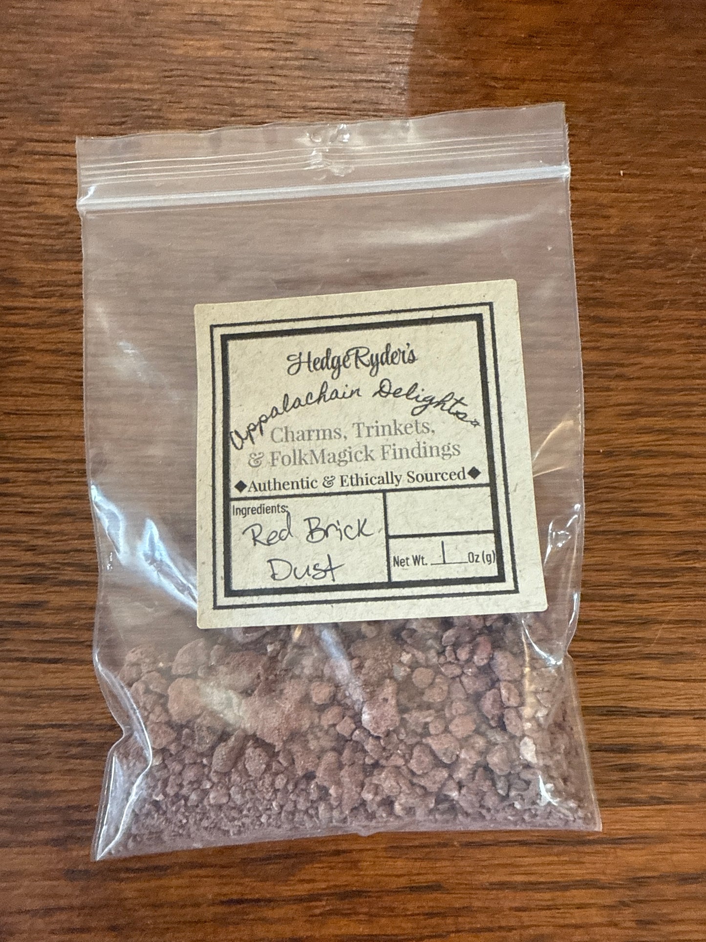 Red Brick Dust | HedgeRyder's Appalachian Delights