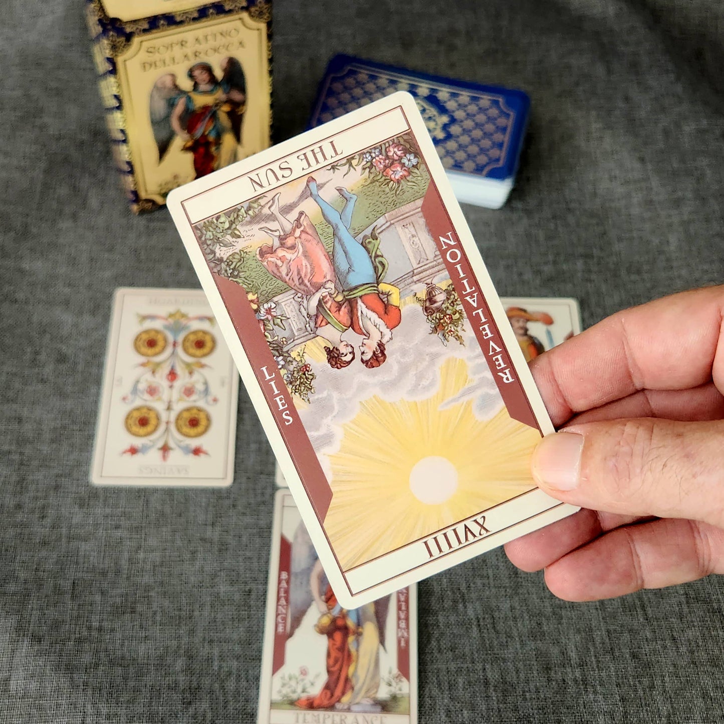 Soprafino Dellarocca Tarot Cards Deck