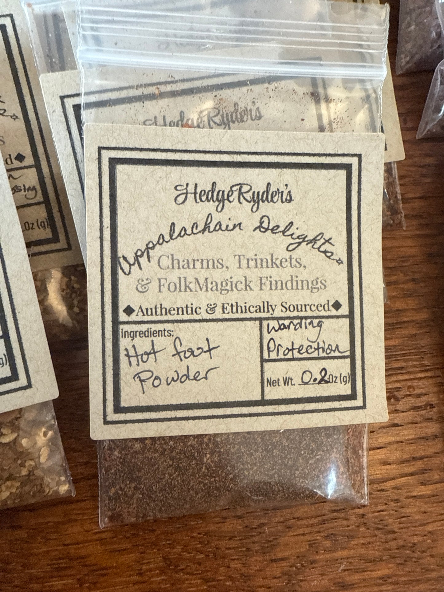 Hot Foot Powder | HedgeRyder's Appalachian Delights
