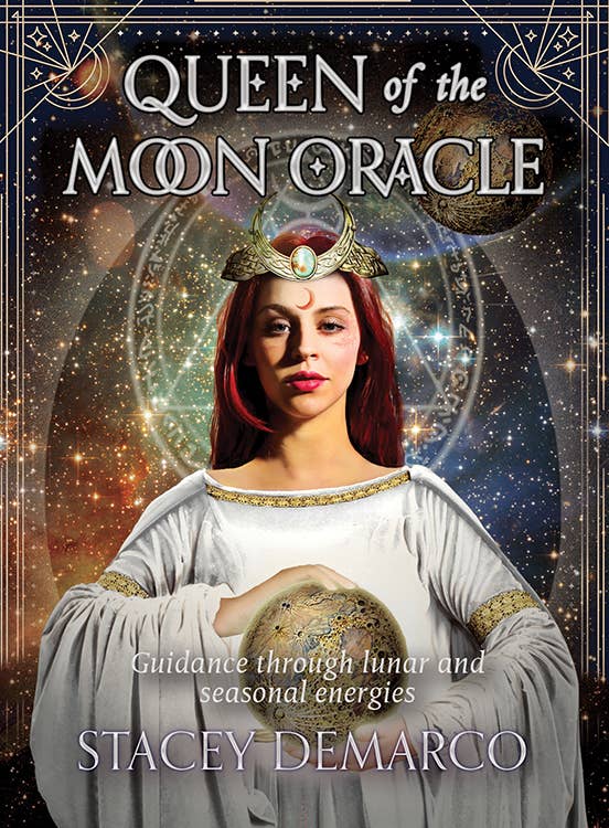 Queen of the Moon Oracle: 44 Full-Color Cards & Guidebook