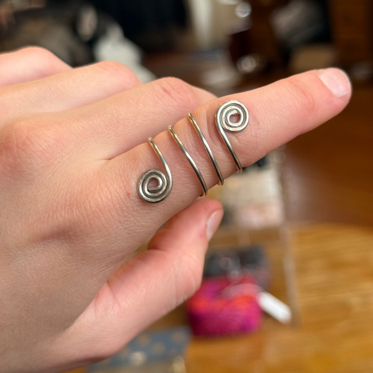 Sakura Beads Rings