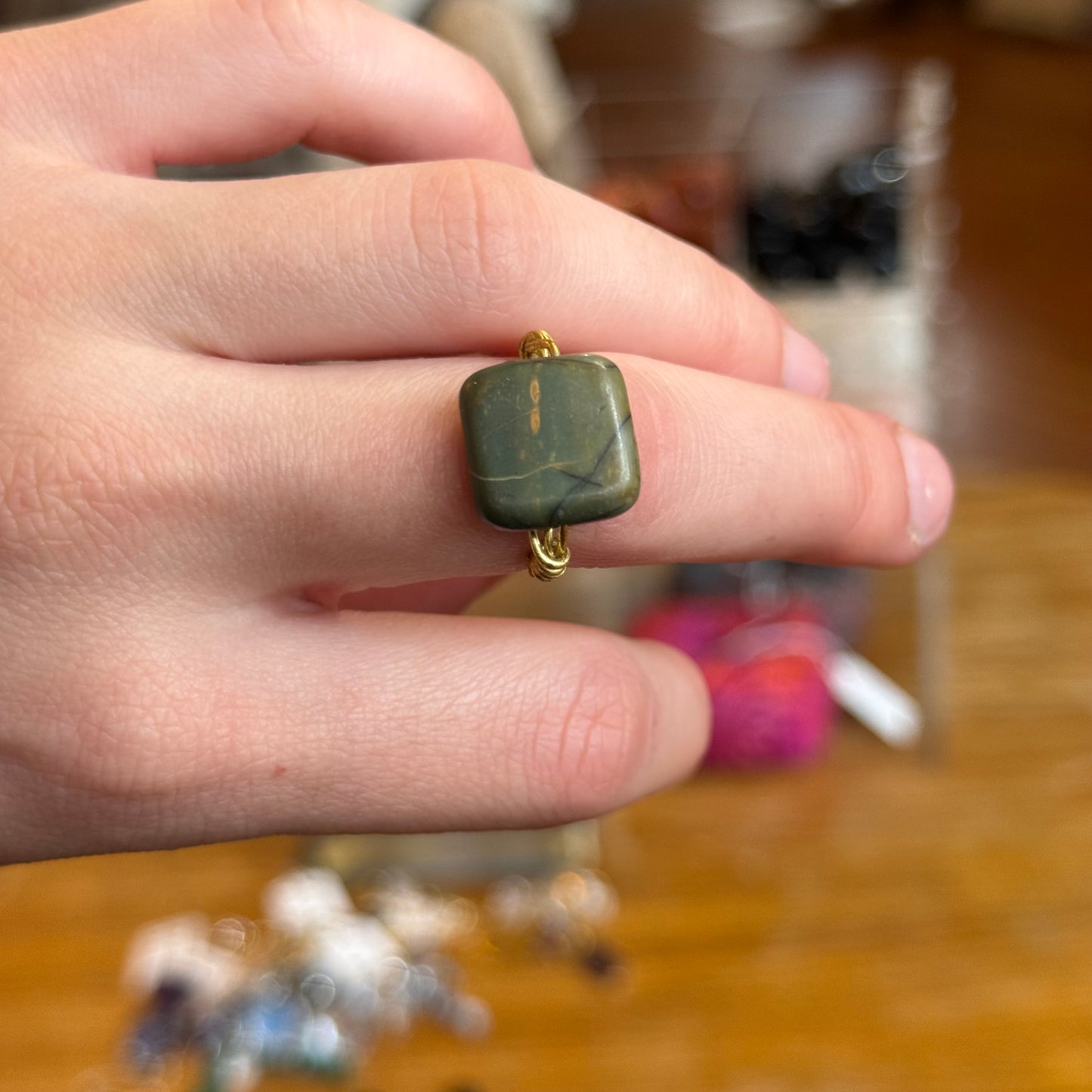 Sakura Beads Rings