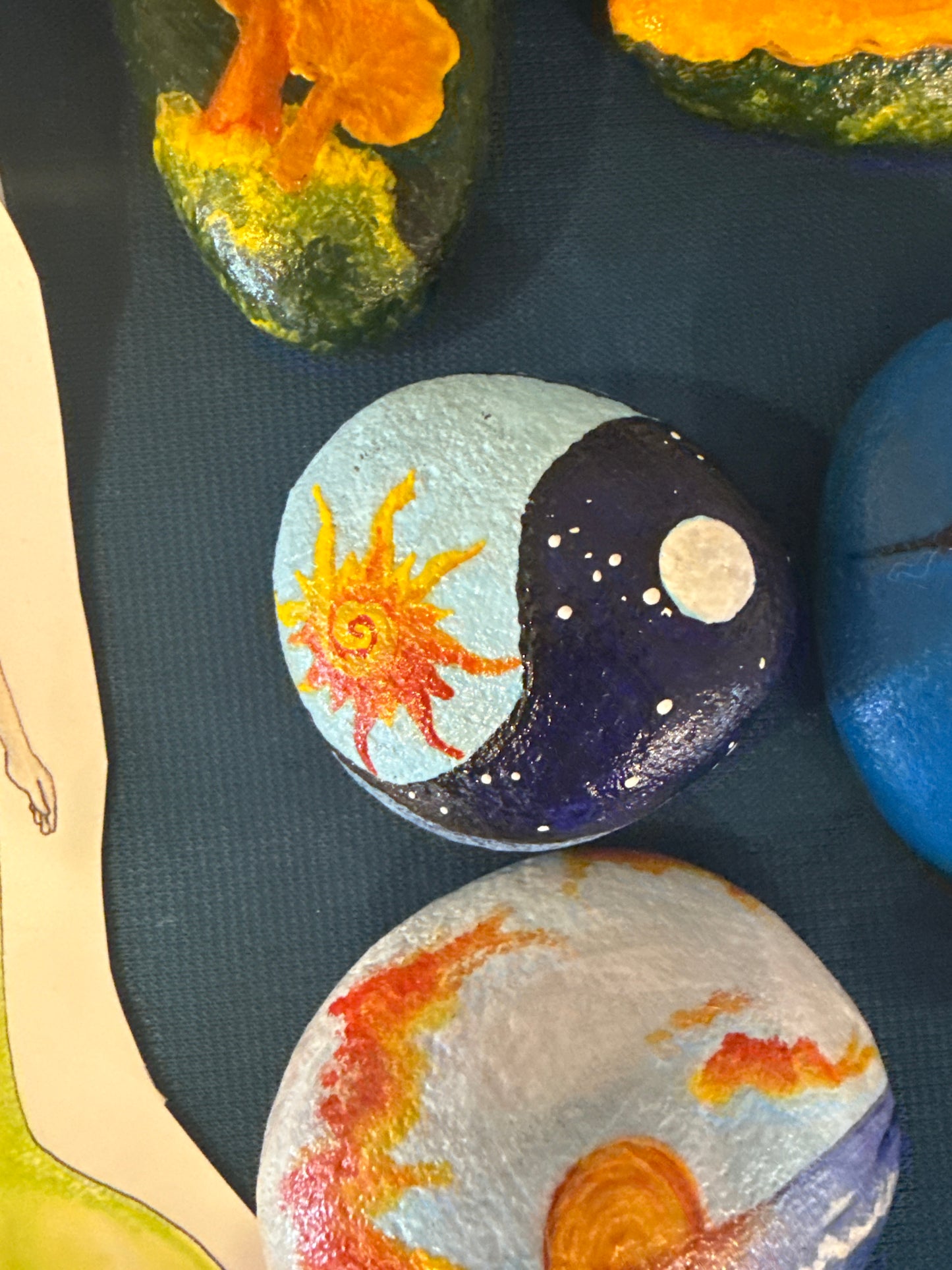 Painted rocks