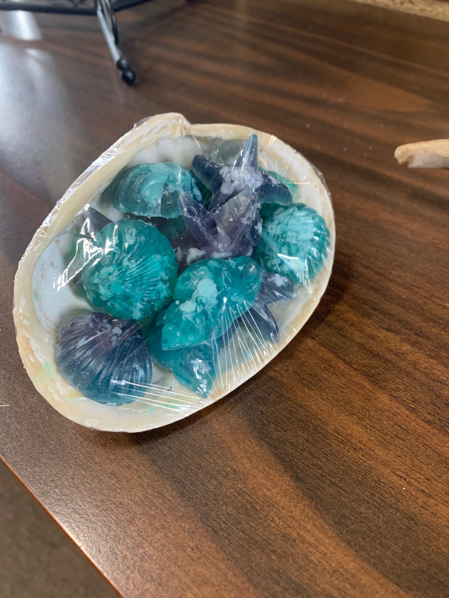 Mini Seashell Soap with Shell