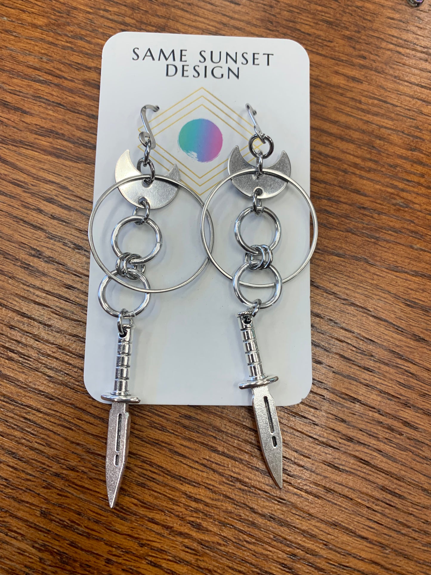 Dagger Earrings