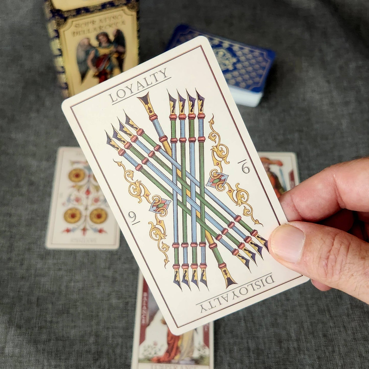 Soprafino Dellarocca Tarot Cards Deck