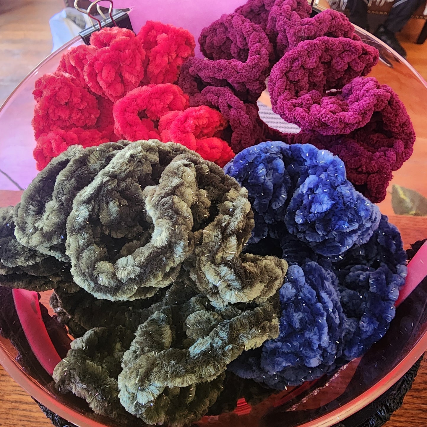 Velvet Scrunchies by Gigi