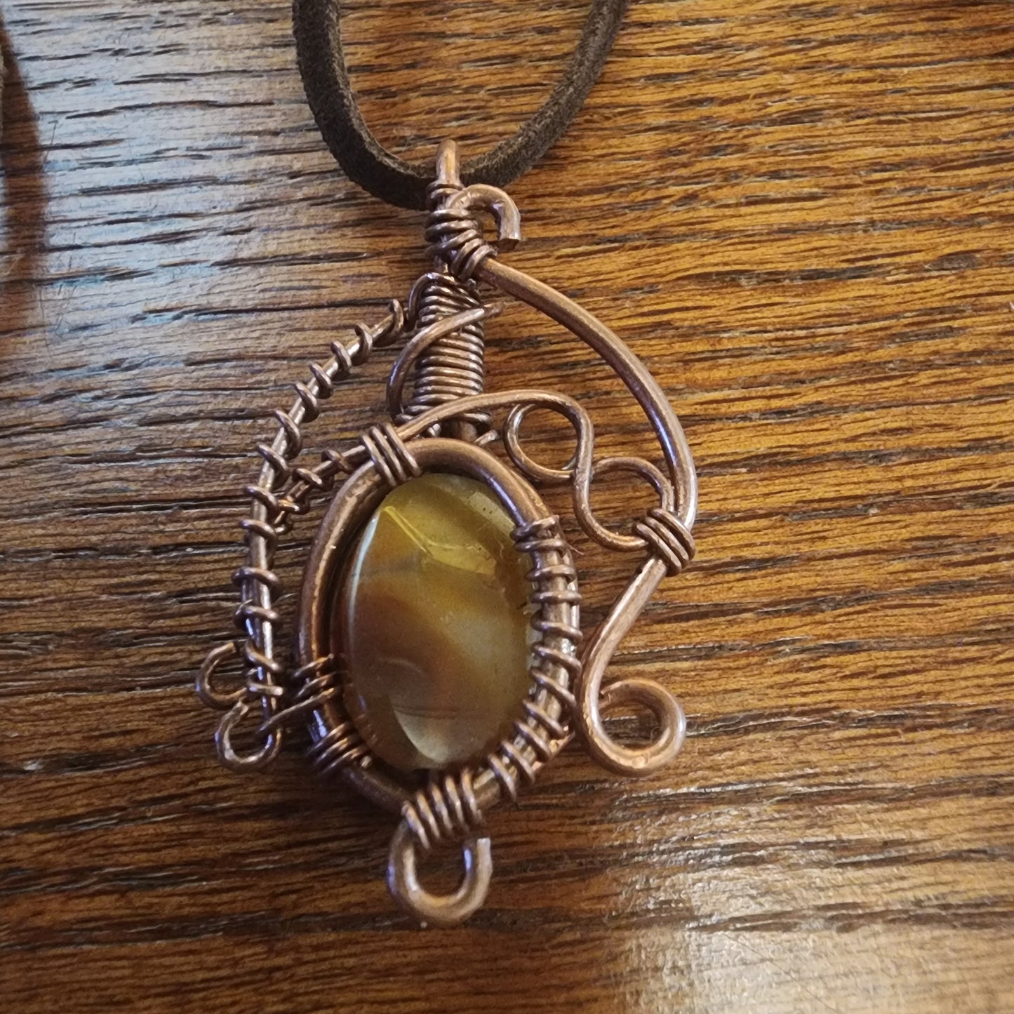 Wire Wrap Gemstone Pendants | by Lance
