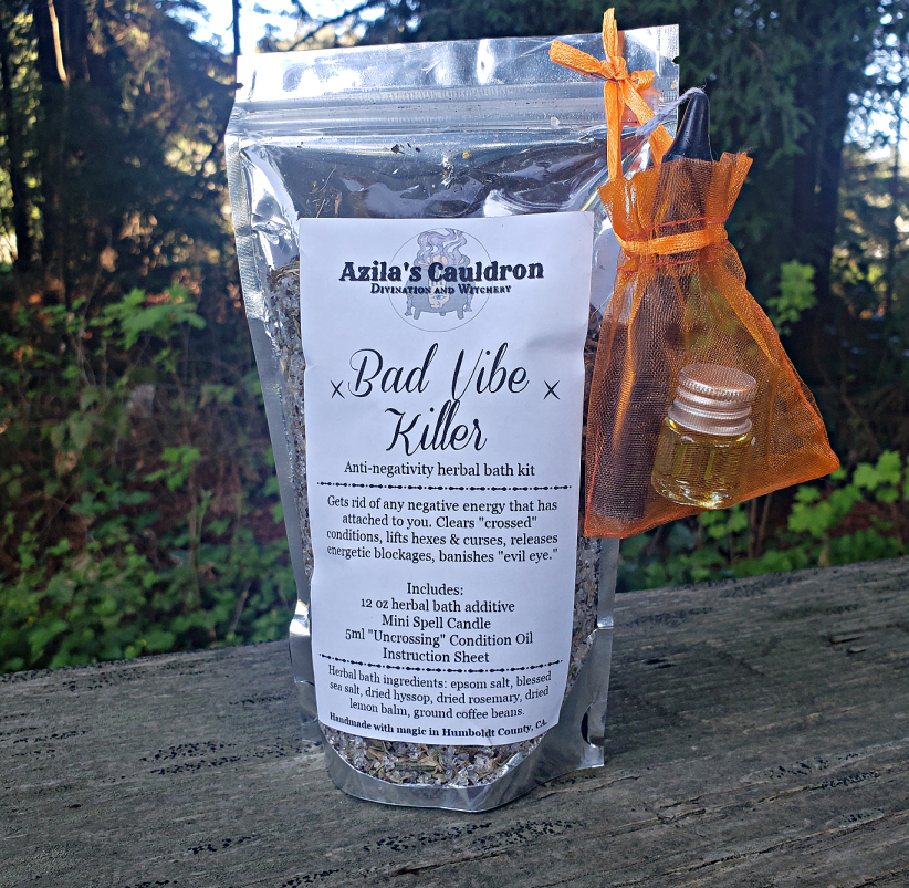 Bad Vibe Killer | Anti-Negativity Bath Ritual Kit