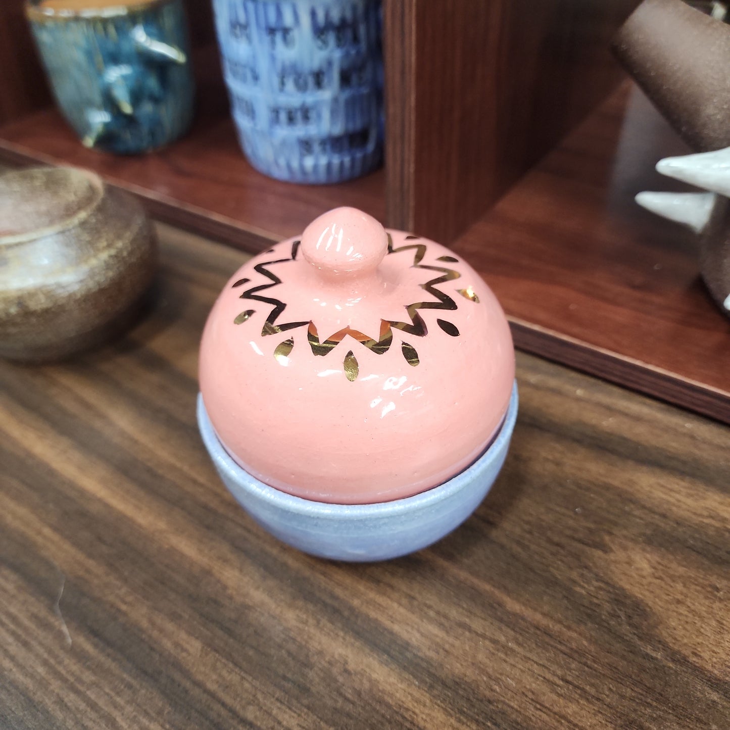 Luster Jar | Pink & Blue | Bitchware Ceramics