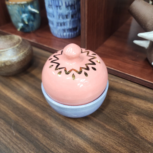 Luster Jar | Pink & Blue | Bitchware Ceramics