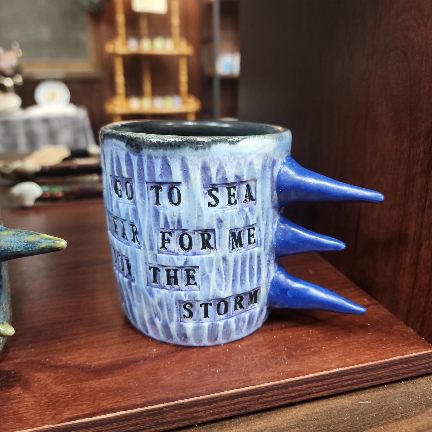 Spiked Mug | Starship Iris | Bitchware Ceramics