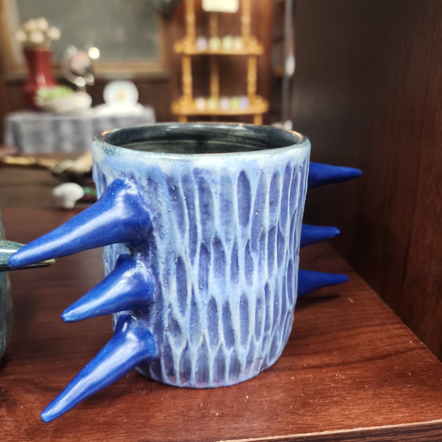 Spiked Mug | Starship Iris | Bitchware Ceramics