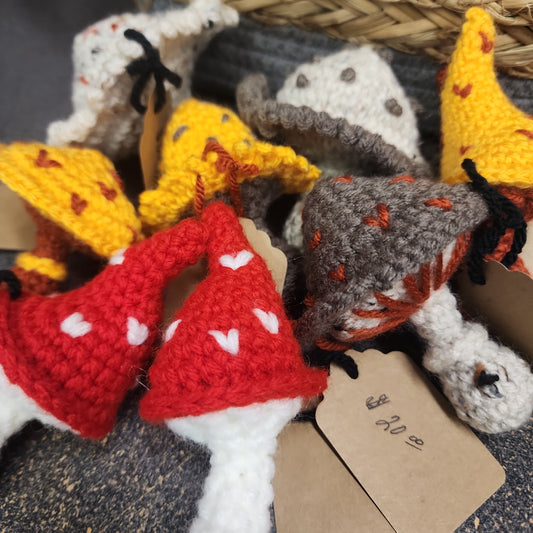 Crochet Creatures - Mushrooms