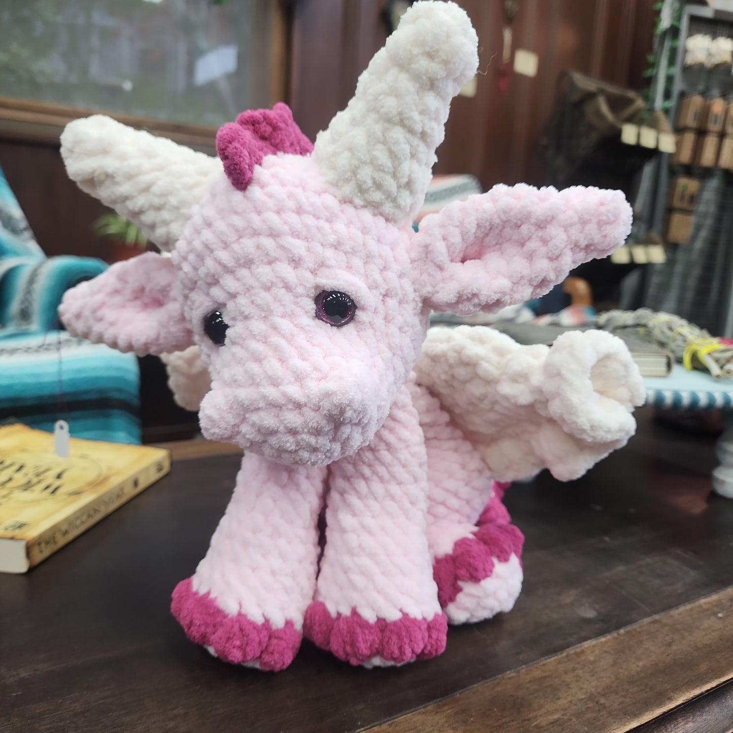 Crochet Creatures - Dragon | Pink