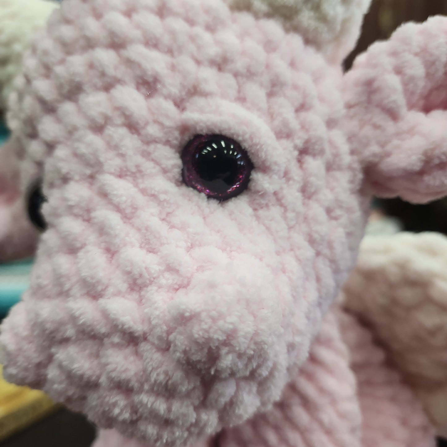 Crochet Creatures - Dragon | Pink