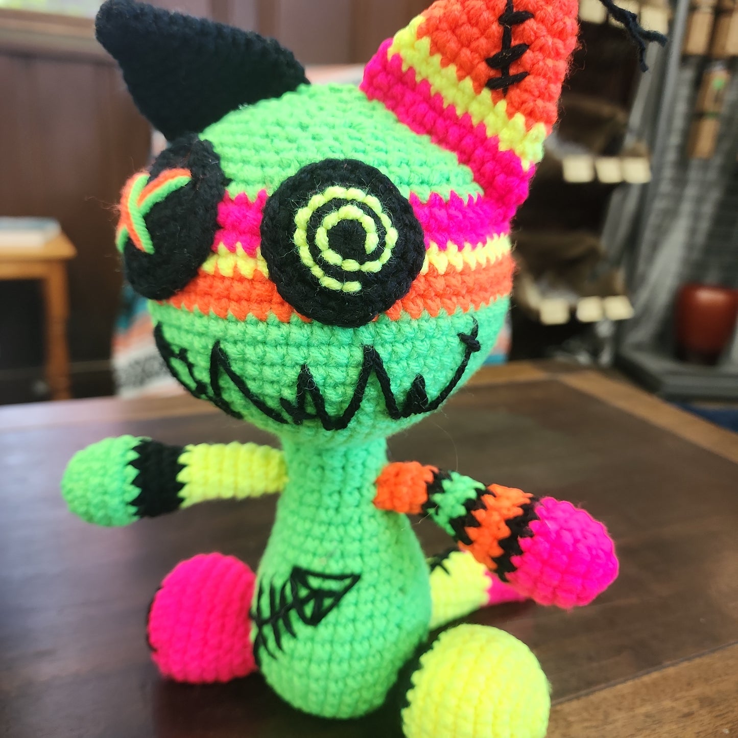 Crochet Creatures - Amigurumi Zombie Cat