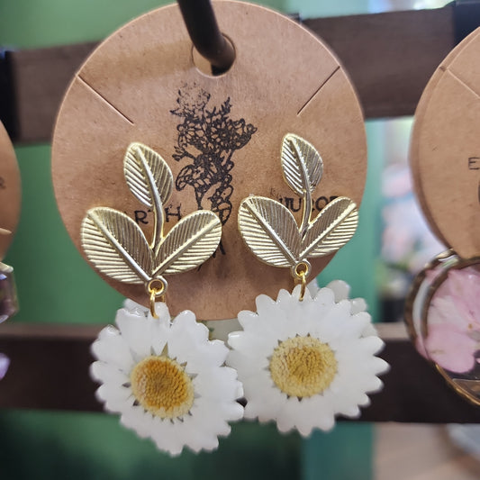 Handmade Floral Earrings | Earth Conjuror