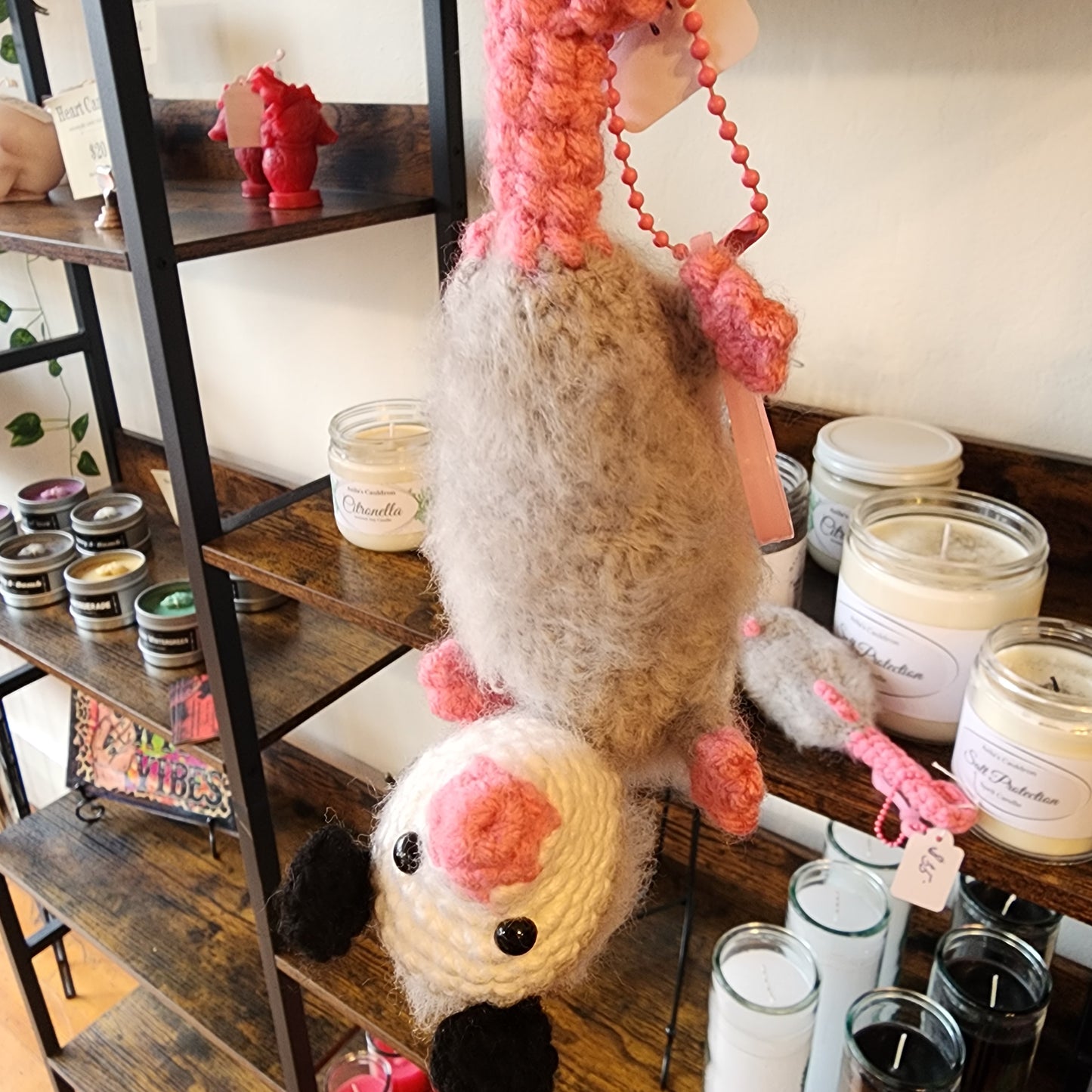 Crochet Creatures - Opossum (Backpack Babies)