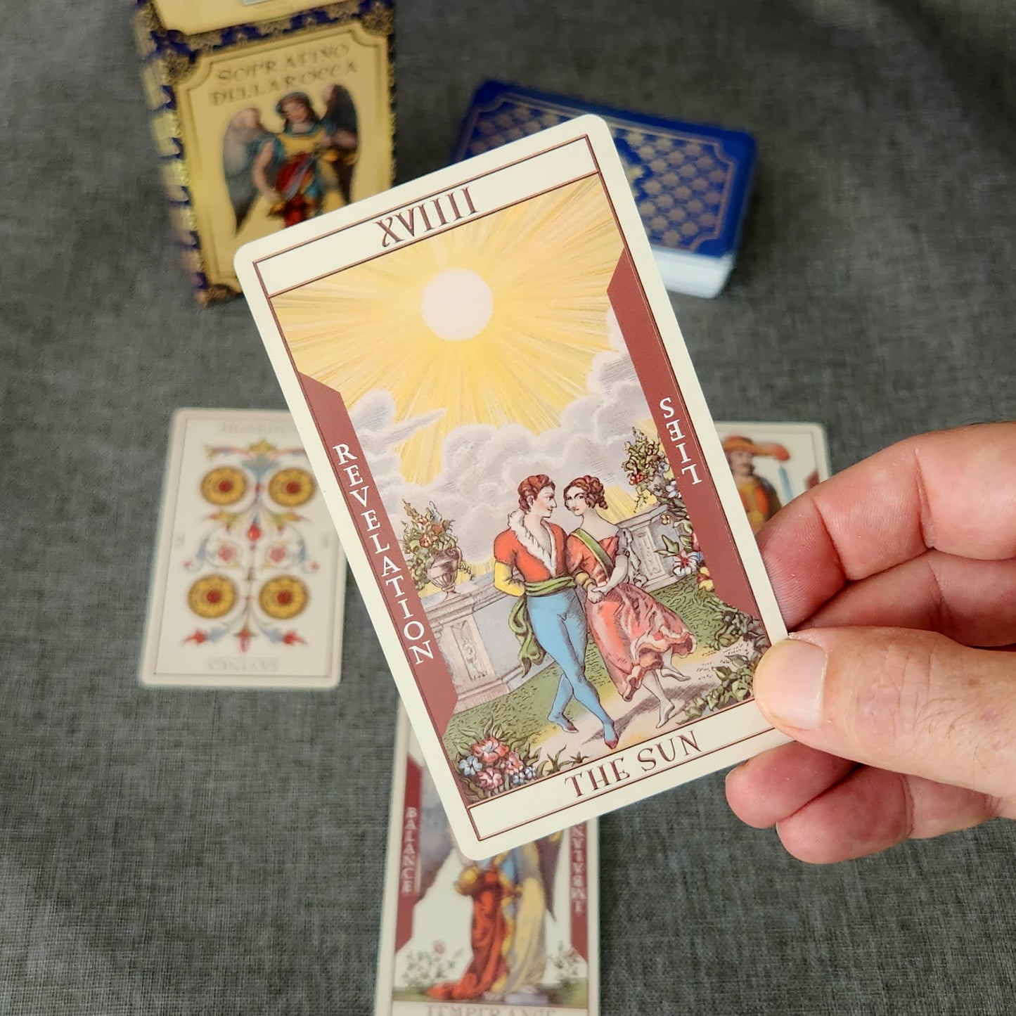 Soprafino Dellarocca Tarot Cards Deck