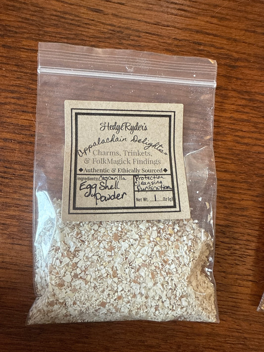 Egg Shell Powder | HedgeRyder's Appalachian Delights