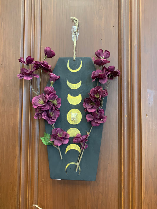 Mystic Eclipse Creations | Moon Phases Wall Plaque | Bonecraft Art