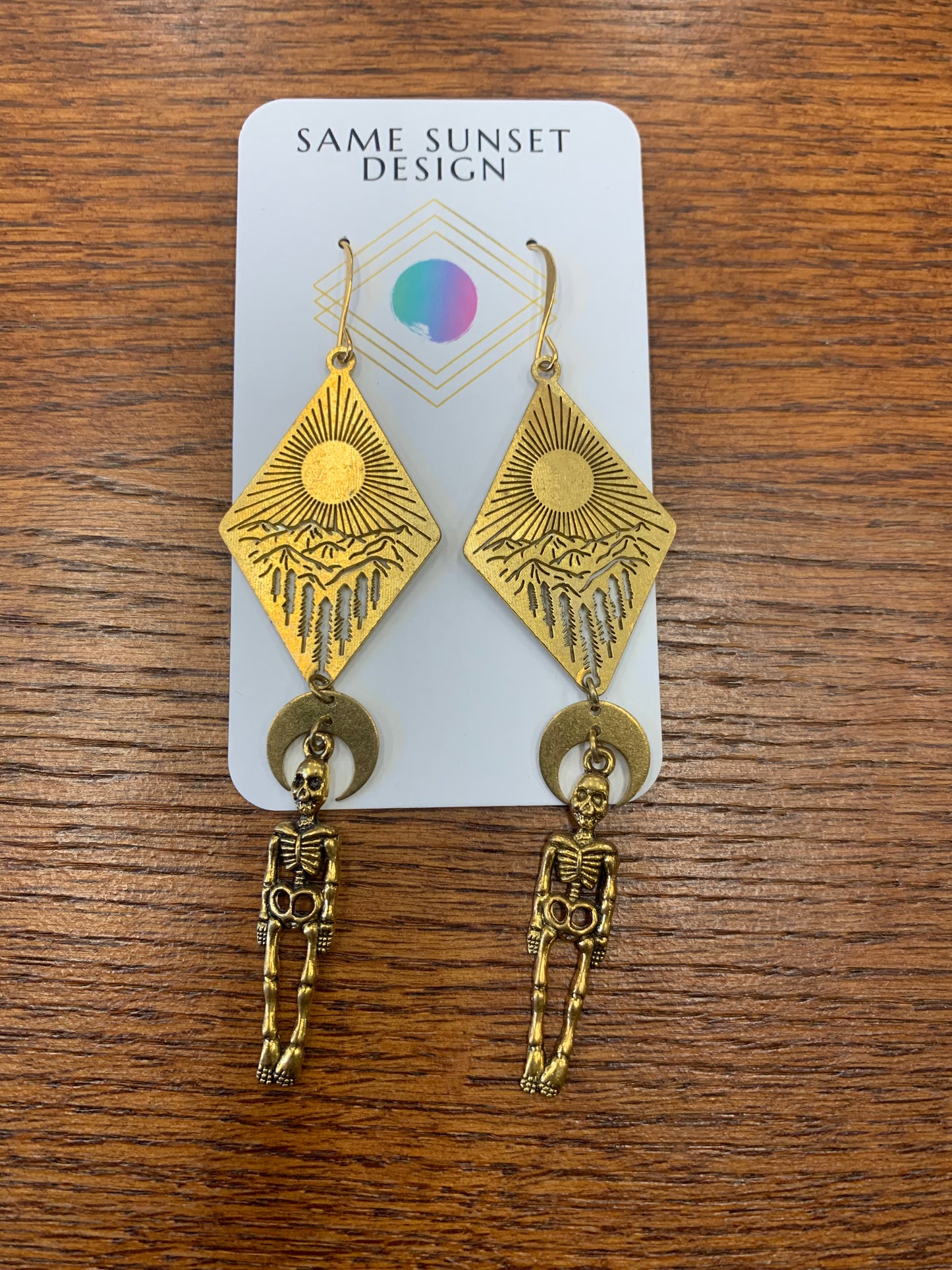 Skeleton Earrings