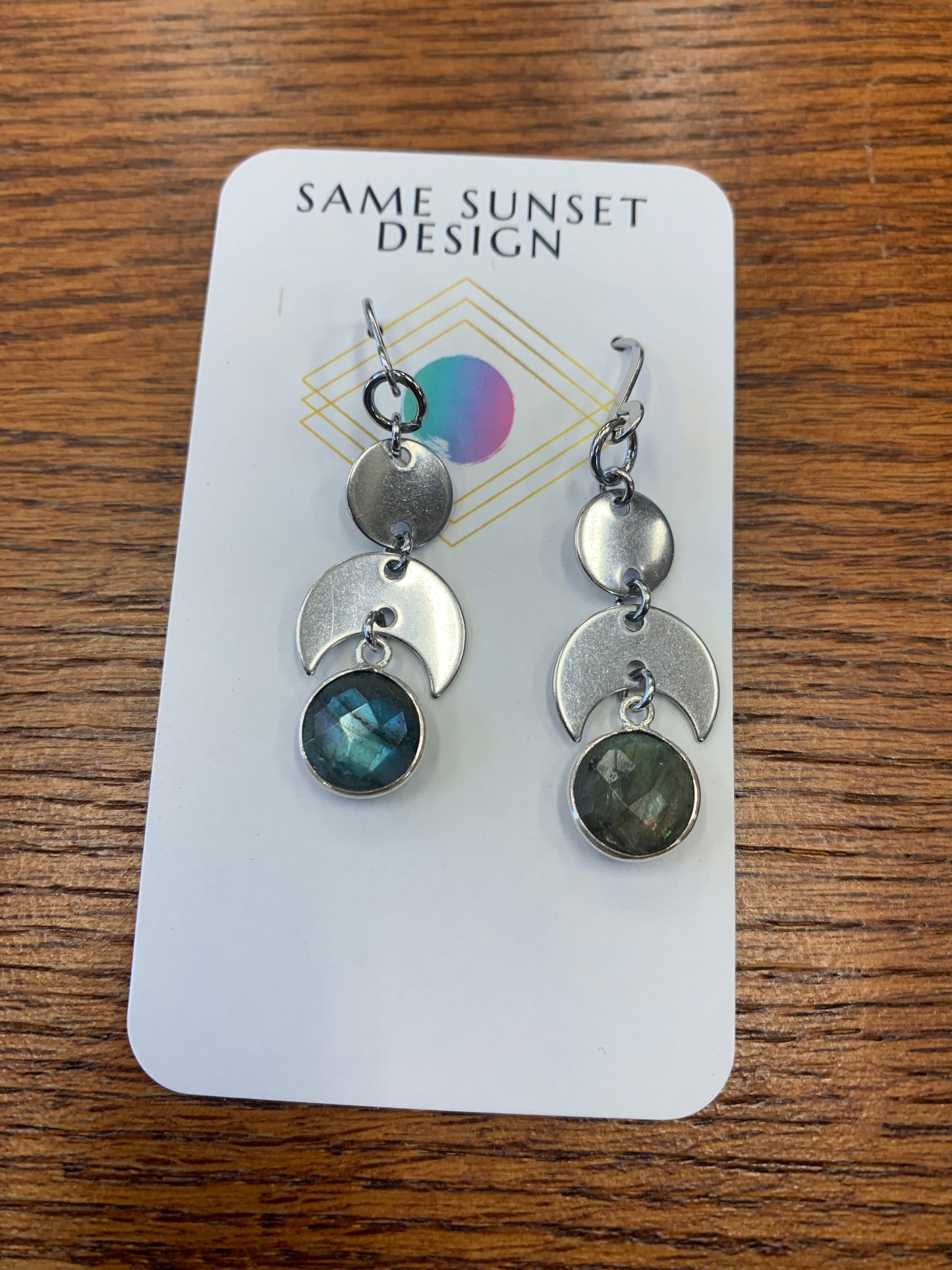 Labradorite Earring