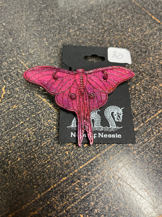 Purple Butterfly Hair clip