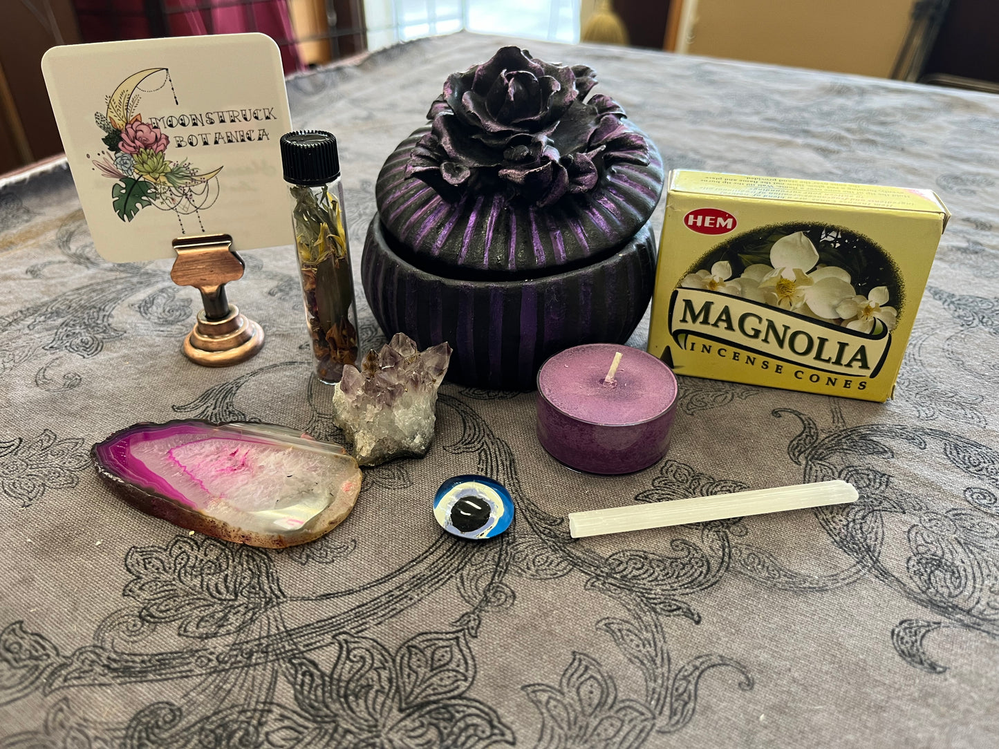 Cosmic Flower Divination Spell Kit | Moonstruck Botanica