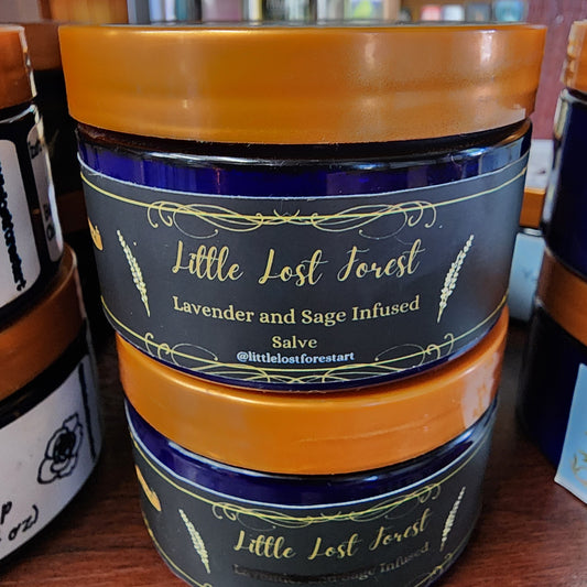 Lavender & Sage Salve | Little Lost Forest