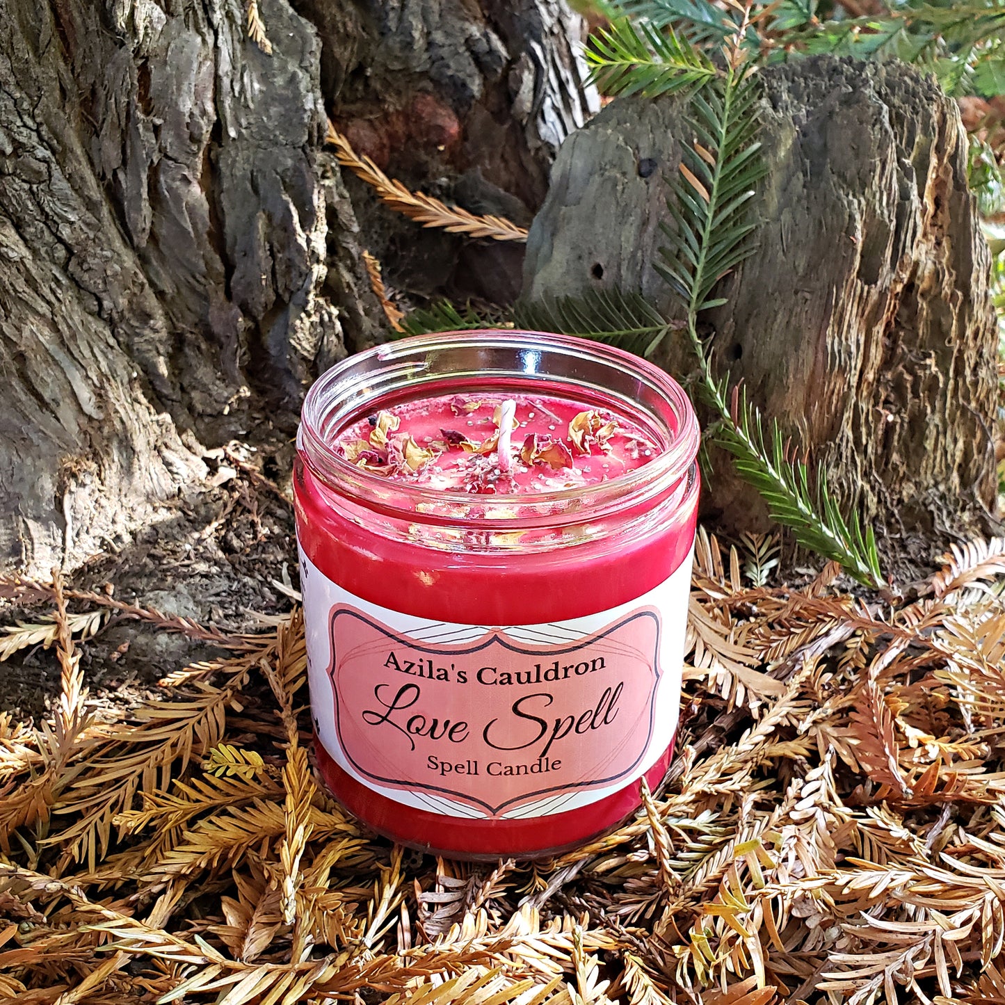 Love Spell Candle